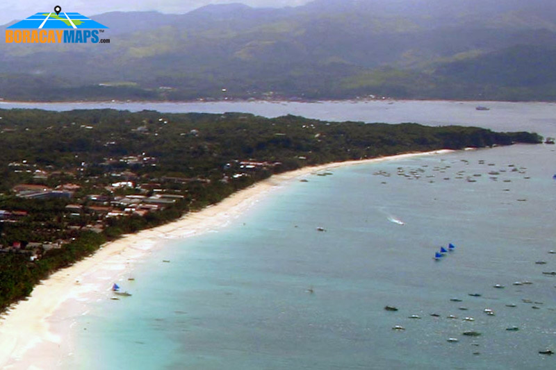 Aerial View of Station 2, Bulabog Beach-鳥瞰Station2 及Bulabog Beach(後灘)